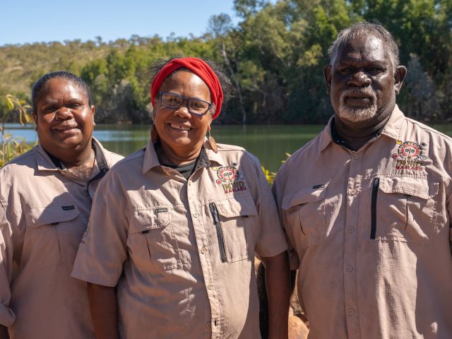 Shonelle, Mary and Nelson O’Reeri
