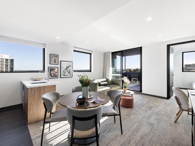 Quest Geelong living room