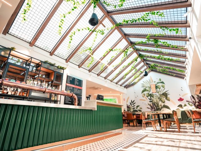 the interior of the Malt Shovel Taphouse