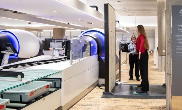 Brisbane Airport new CT security lanes