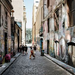 Street art in Hosier Lane, Melbourne