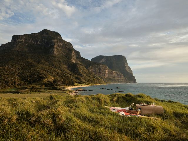 picnic on Lord Howe Island