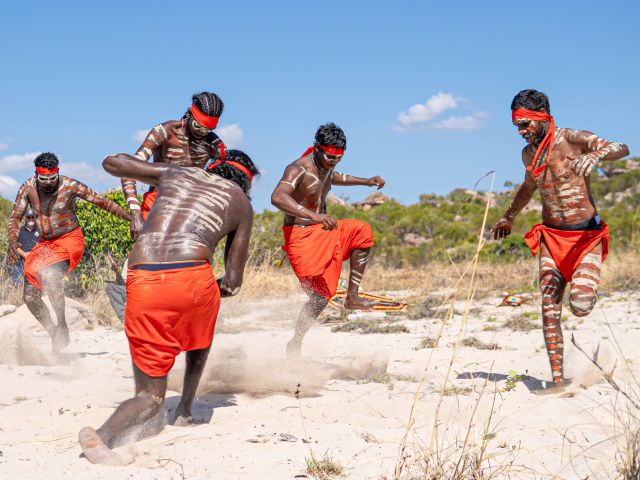 the inaugural naming ceremony at Ngula Jar Island for Seabourn Pursuit