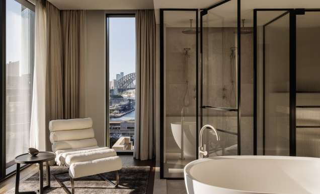 interiors at liberty suite Capella Sydney