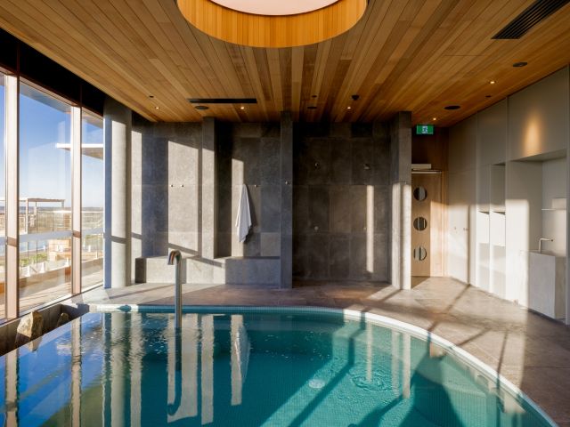 the Marula Soak House, Monarto Safari Park