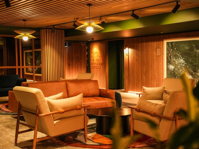 the lounge in Peppers Gladstone