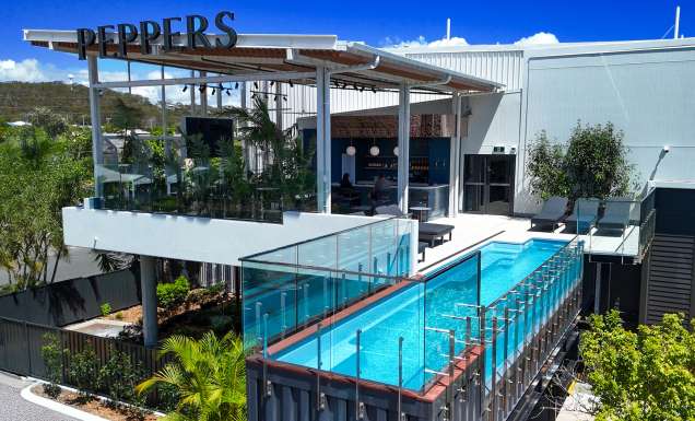 the pool at Peppers Gladstone