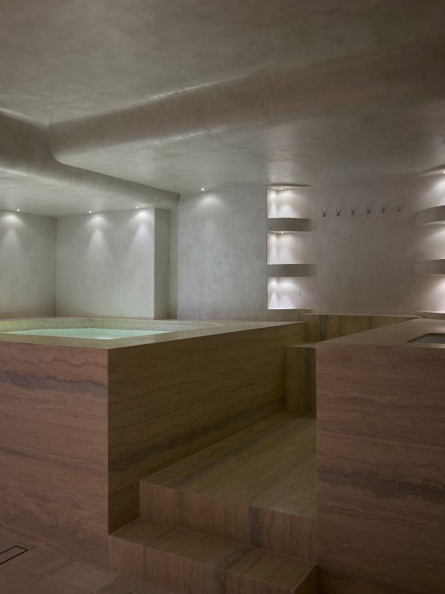 A minimalist day spa