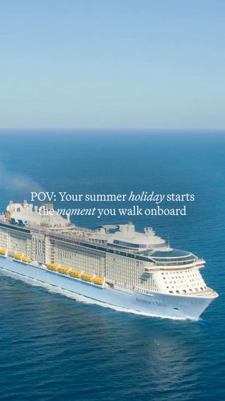 How to turn a summer weekend into an unforgettable cruise holiday with Royal Caribbean