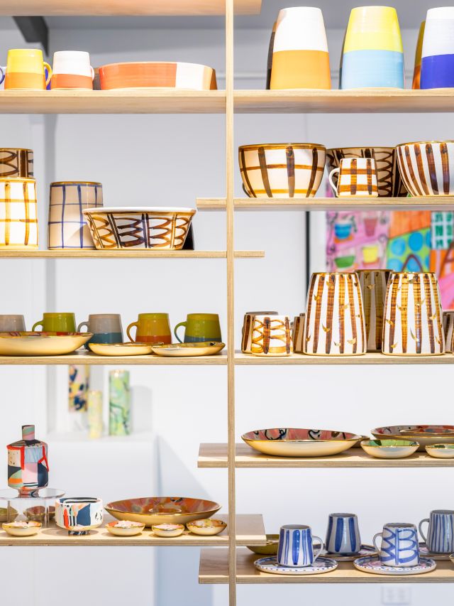 Ruby Pilven’s ceramics at Ross Creek Gallery