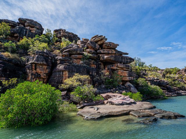 the King George River in the Kimberley