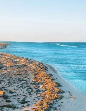 Sal Salis Ningaloo Reef from above