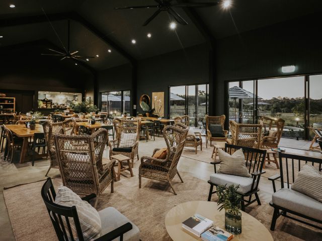 The Farmhouse restaurant at Sixty6 Acres