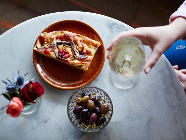 pizza at Theatre Royal