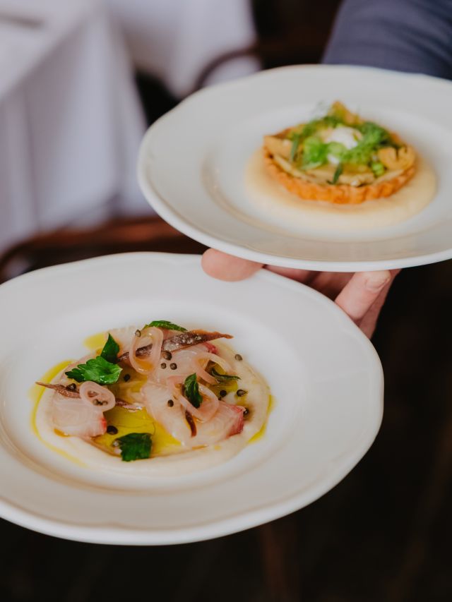 dishes on the menu at Midnight Starling