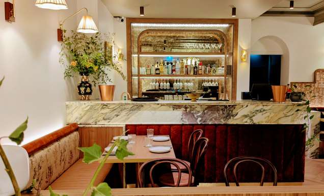 the dining interior of Divaa, Bowral restaurants