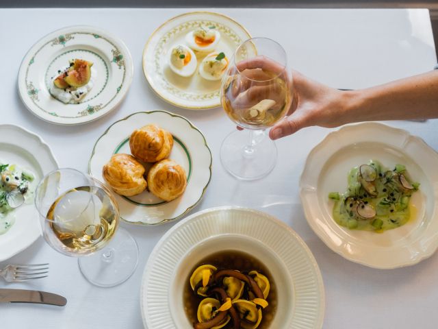 French dishes at Chauncy