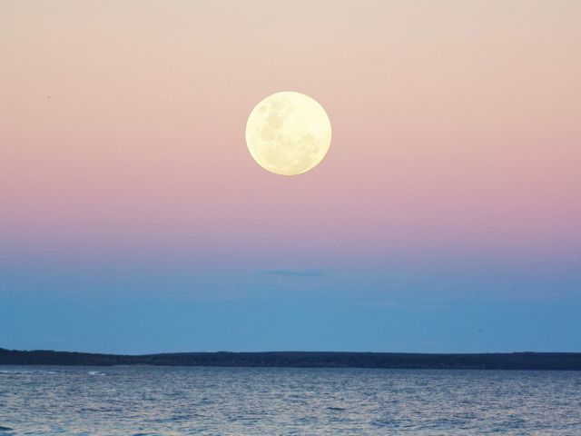 Supermoon/Harvest Moon Australia