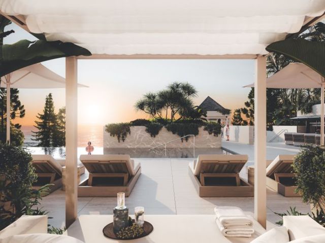 The pool terrace at intercontinental sydney coogee beach