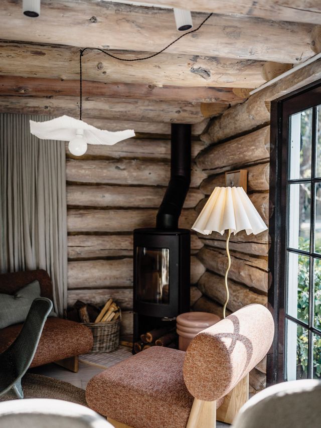 a look inside Norsu Cabin, Macedon