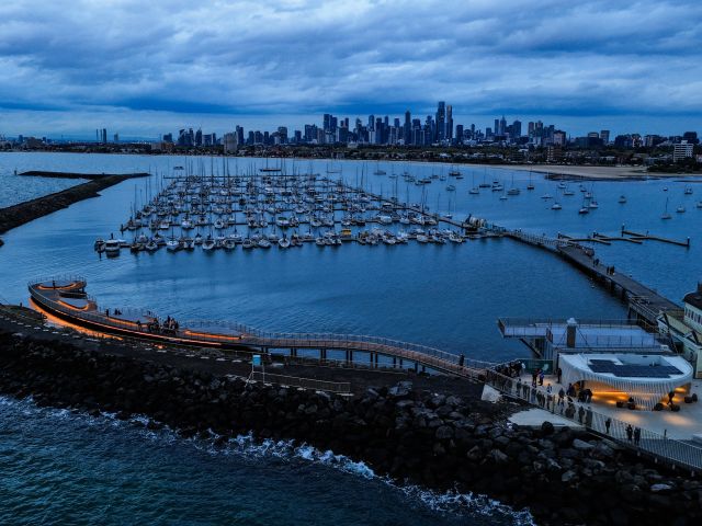 The new Penguin Viewing Experience boardwalk