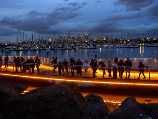 The new Penguin Viewing Experience boardwalk