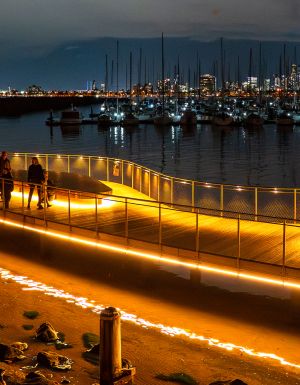 The new Penguin Viewing Experience boardwalk
