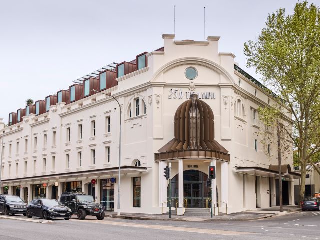 The exterior of 25Hours Hotel Sydney