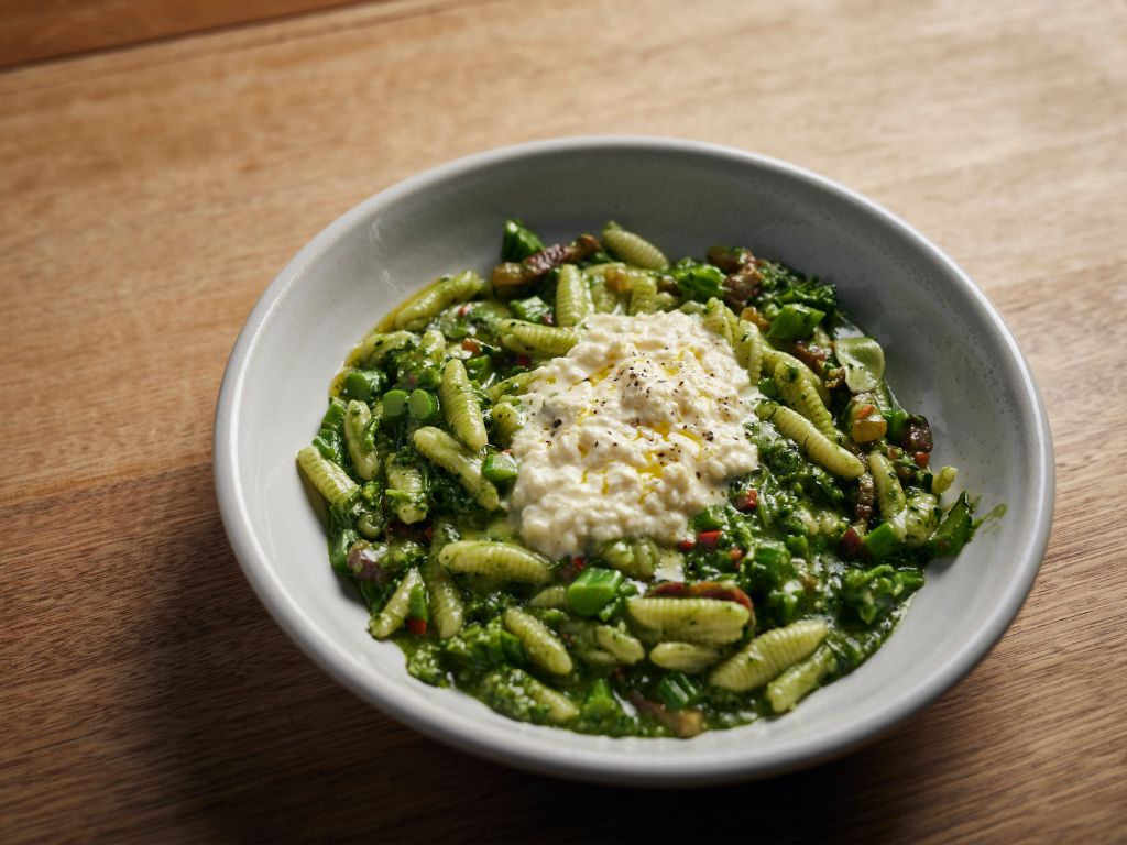 A bowl of pasta at Peppina at The Tasman