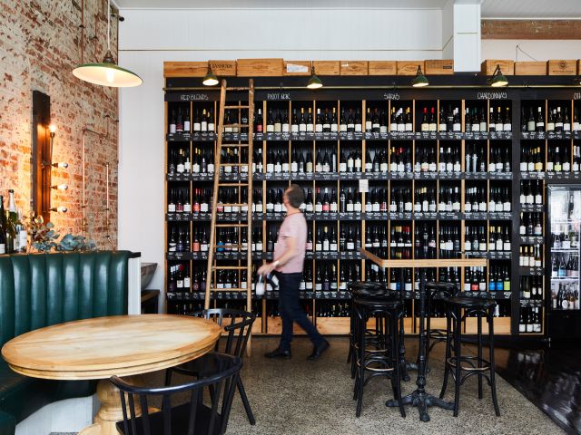 a selection of wines at Geelong Cellar Door