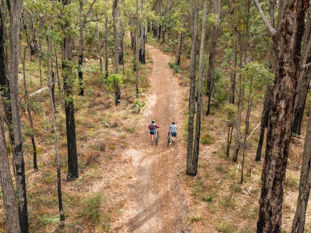 Dwellingup Mountain Bike Trails in Western Australia