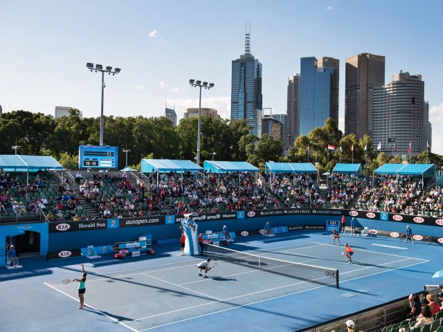Shake Shack X Australian Open in Melbourne, Victoria