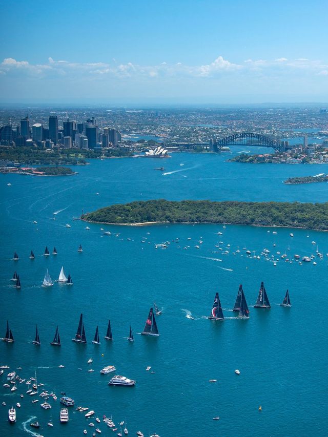 Rolex Sydney Hobart Yacht Race in Sydney, NSW