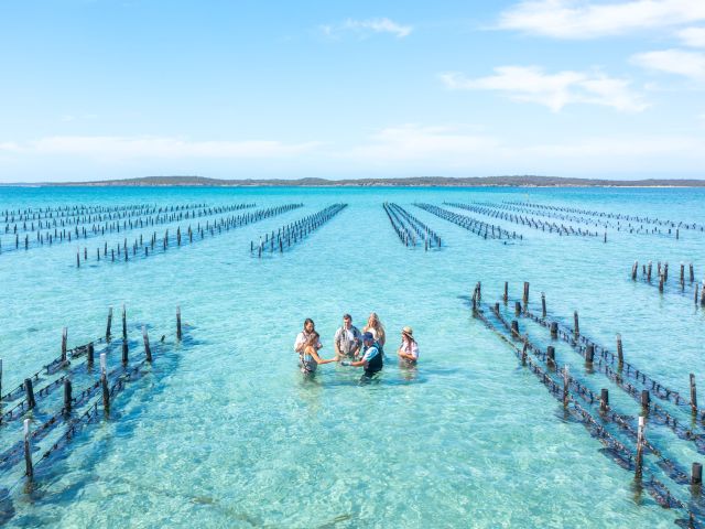 Coffin Bay Oyster Farm on the Eyre Peninsula, SA