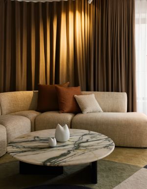 Adina Town Hall one bedroom living room