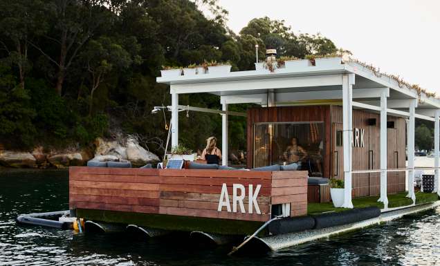 Wellness Afloat The Ark floating sauna in Sydney Harbour