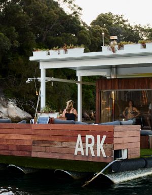 Wellness Afloat The Ark floating sauna in Sydney Harbour