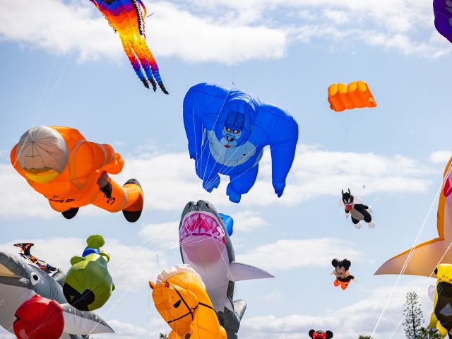 Redcliffe annual KiteFest