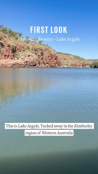 Paradise found at the edge of the Kimberley in Lake Argyle