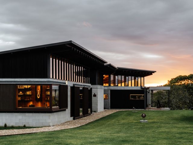 the accommodation exterior of Somnium Bingie