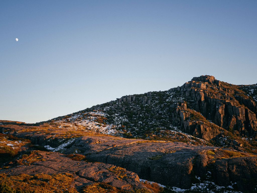 Tyndall Range, West Coast Range in Tasmania