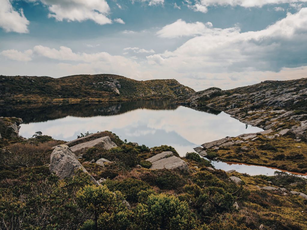 Tyndall Range, West Coast Range in Tasmania