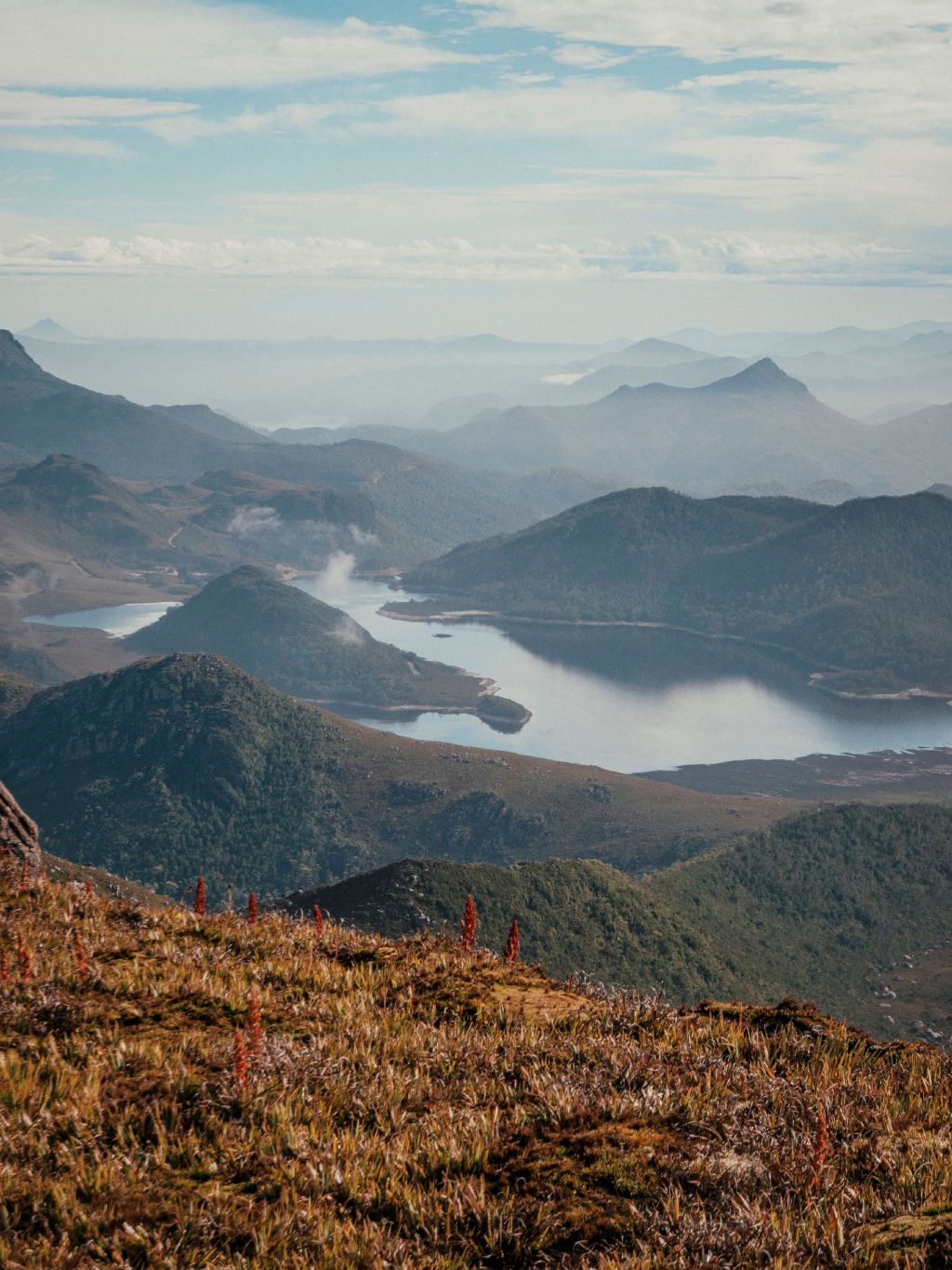Tyndall Range, West Coast Range in Tasmania