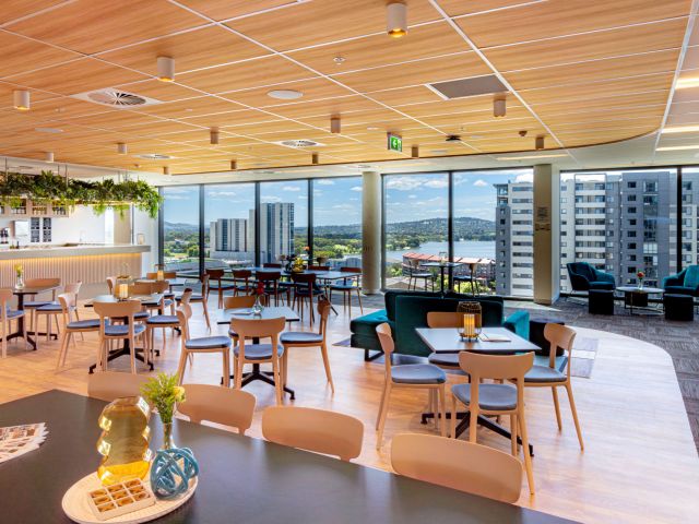 the rooftop bar at Bar 59, Canberra