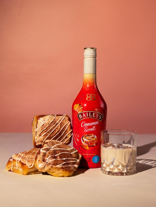 Cinnamon scrolls and Baileys