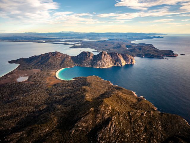 Wineglass Bay in Freycinet, Tasmania