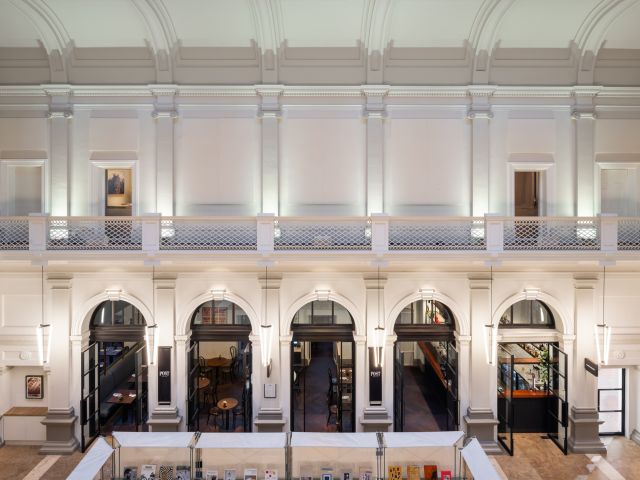 Post restaurant inside COMO The Treasury