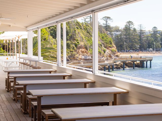 Terrigal Boardwalk from Terrigal Pavilion deck
