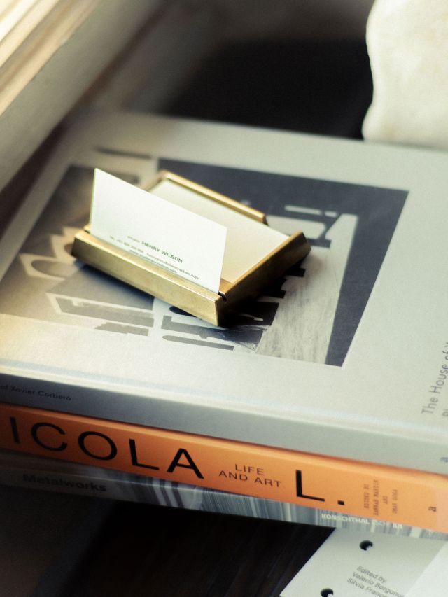 business card holder