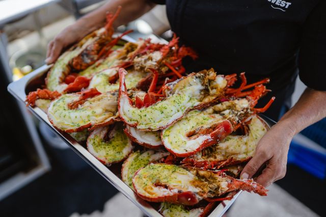 seafood from Rottnest Cruises